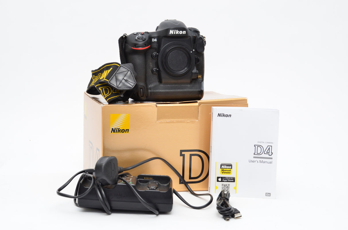 Used Nikon D4 DSLR Camera Body