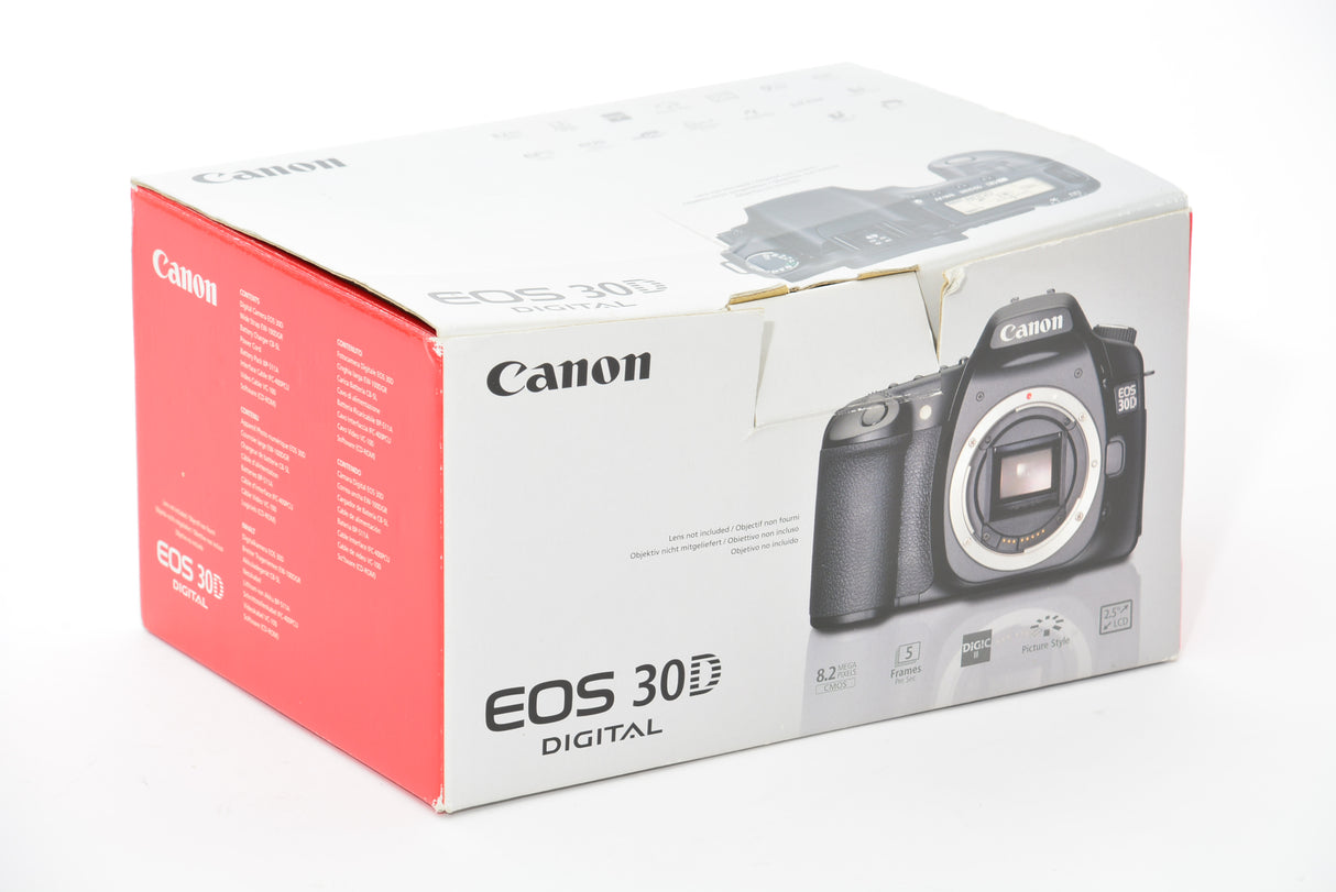 Used Canon EOS 30D DSLR Camera