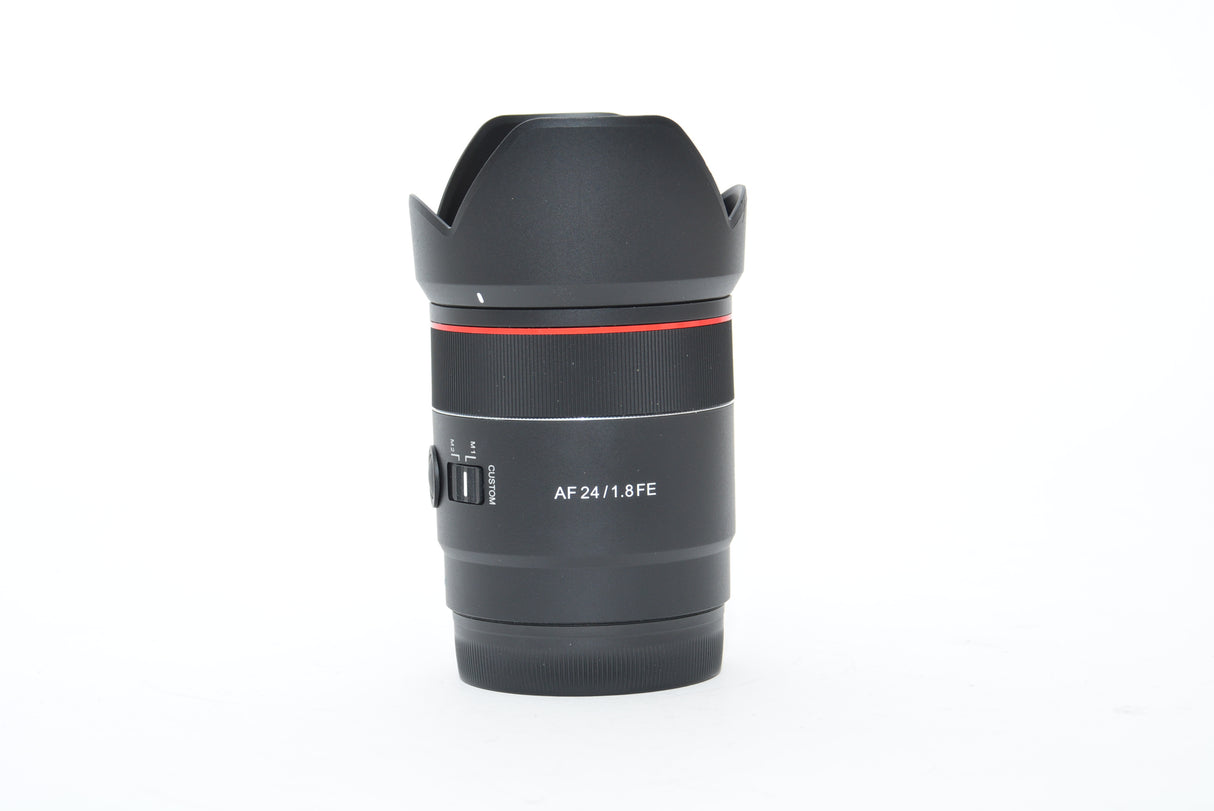 Used Samyang AF 24mm f/1.8 FE Lens