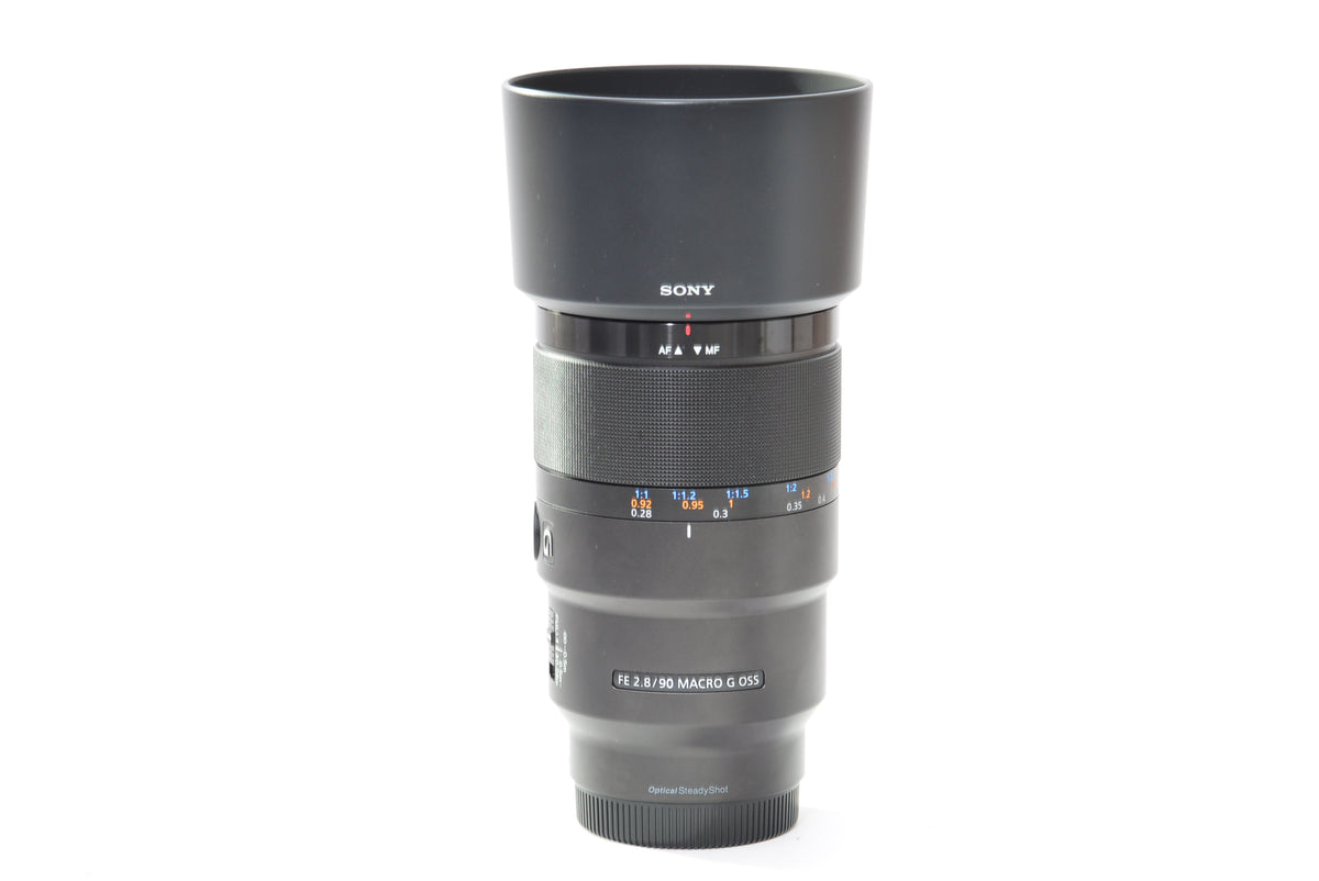 Used Sony FE 90mm f/2.8 G OSS Macro Lens