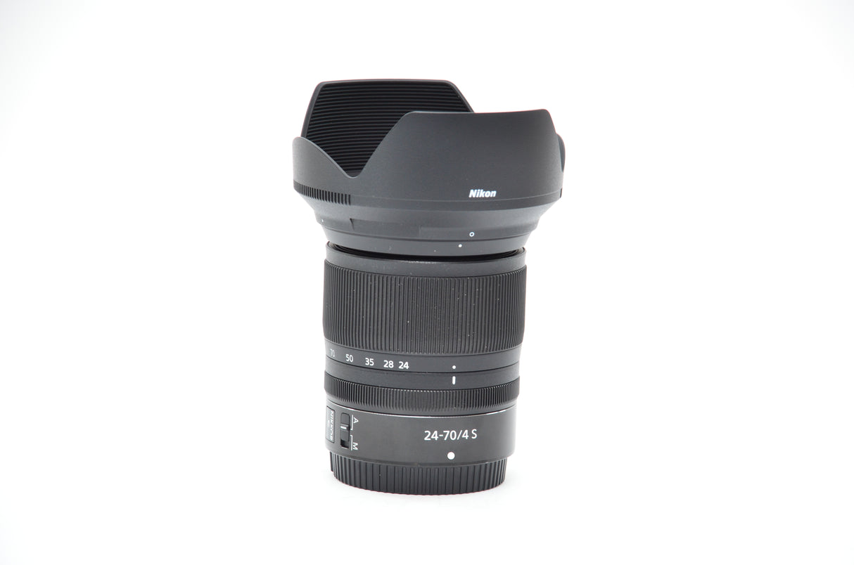 Used Nikon NIKKOR Z 24-70MM f/4 S Lens + 12 Month Warranty