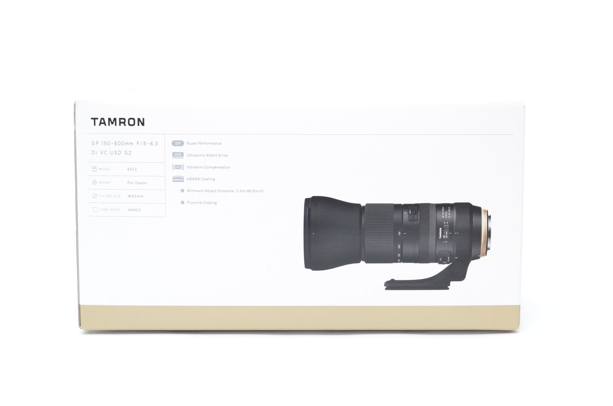 Used Tamron 150-600mm f/5-6.3 VC G2 Lens Canon Fit + 12 Month Warranty
