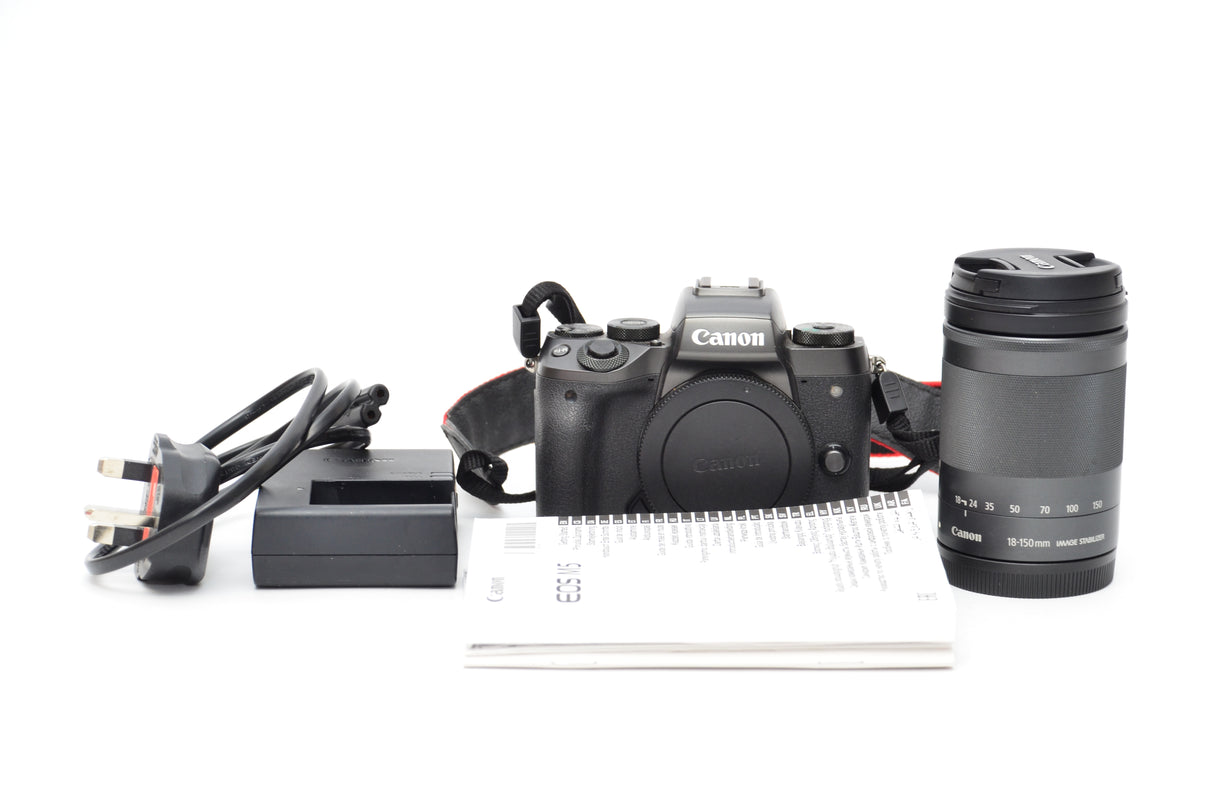 Used Canon EOS M5 Camera Body with EF-M 18-150mm f/3.5-6.3 IS STM Lens