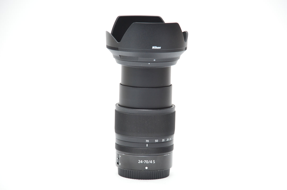 Used Nikon NIKKOR Z 24-70MM f/4 S Lens + 12 Month Warranty
