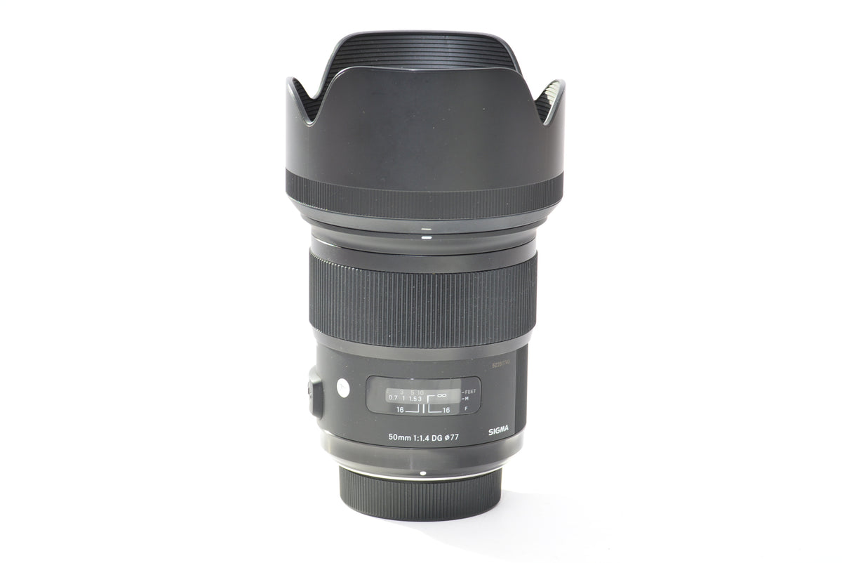 Used Sigma 50mm f/1.4 DG HSM Nikon F Mount Lens