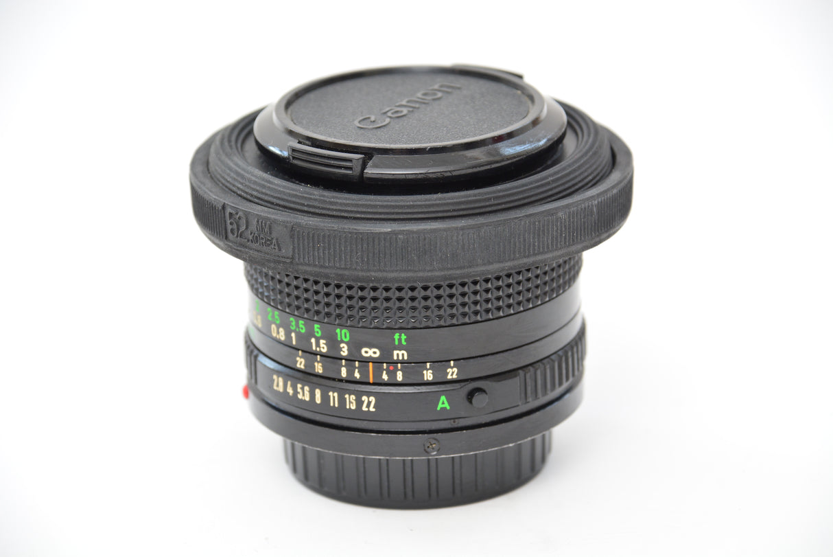 Used Canon 28mm f/2.8 FD Mount Lens