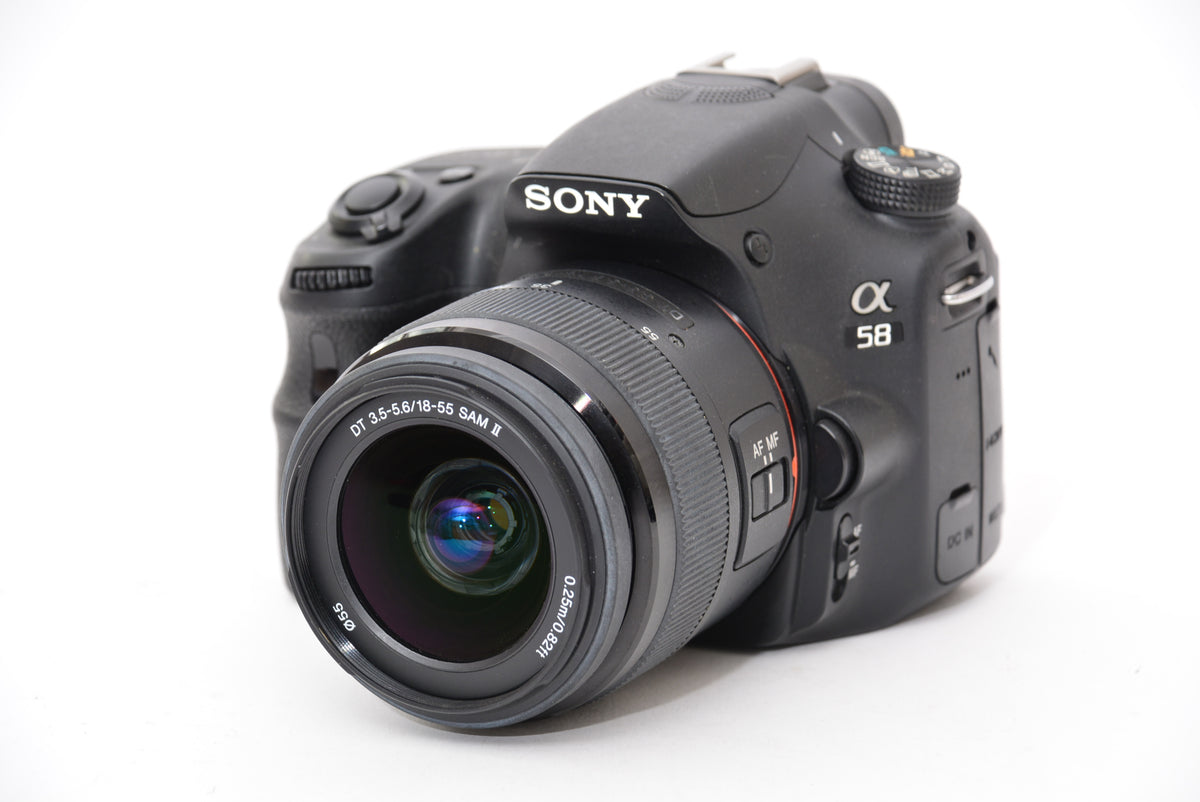 Used Sony A58 Body with 18-55mm SAM II Lens