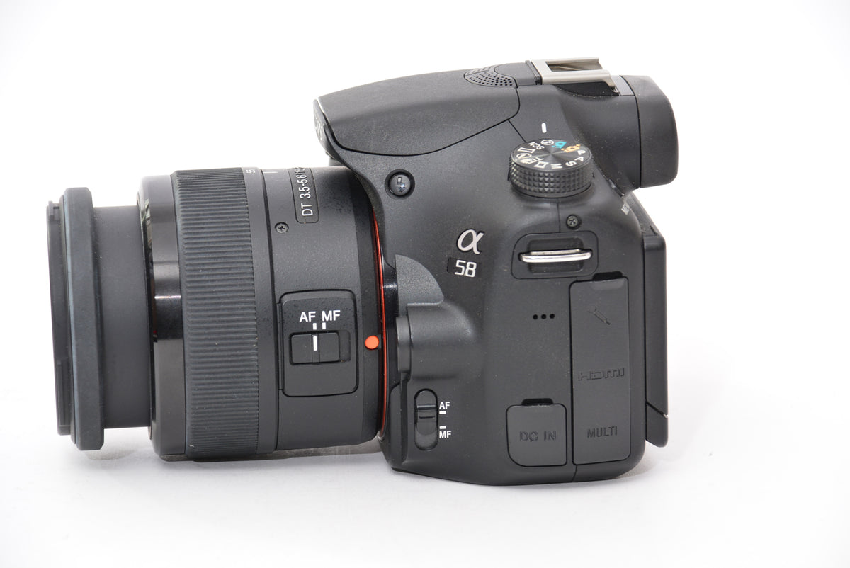 Used Sony A58 Body with 18-55mm SAM II Lens