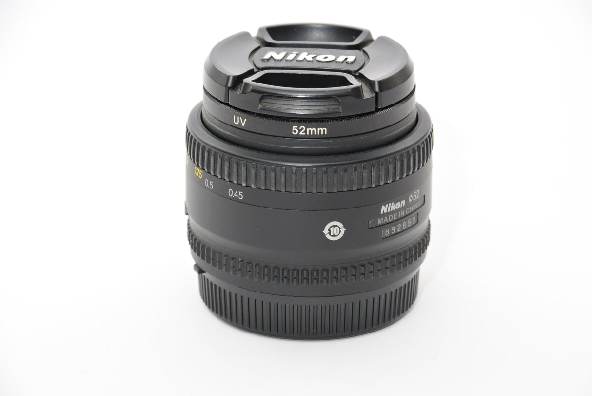 Used Nikon AF Nikkor 50mm f/1.8 D Lens