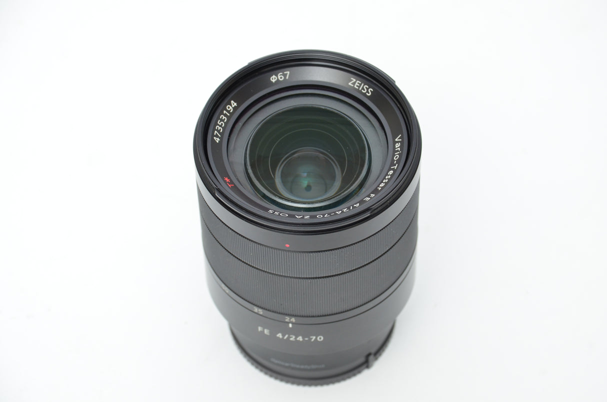 Used Sony Zeiss E-mount Vario-Tessar FE 24-70mm f/4 ZA OSS Lens
