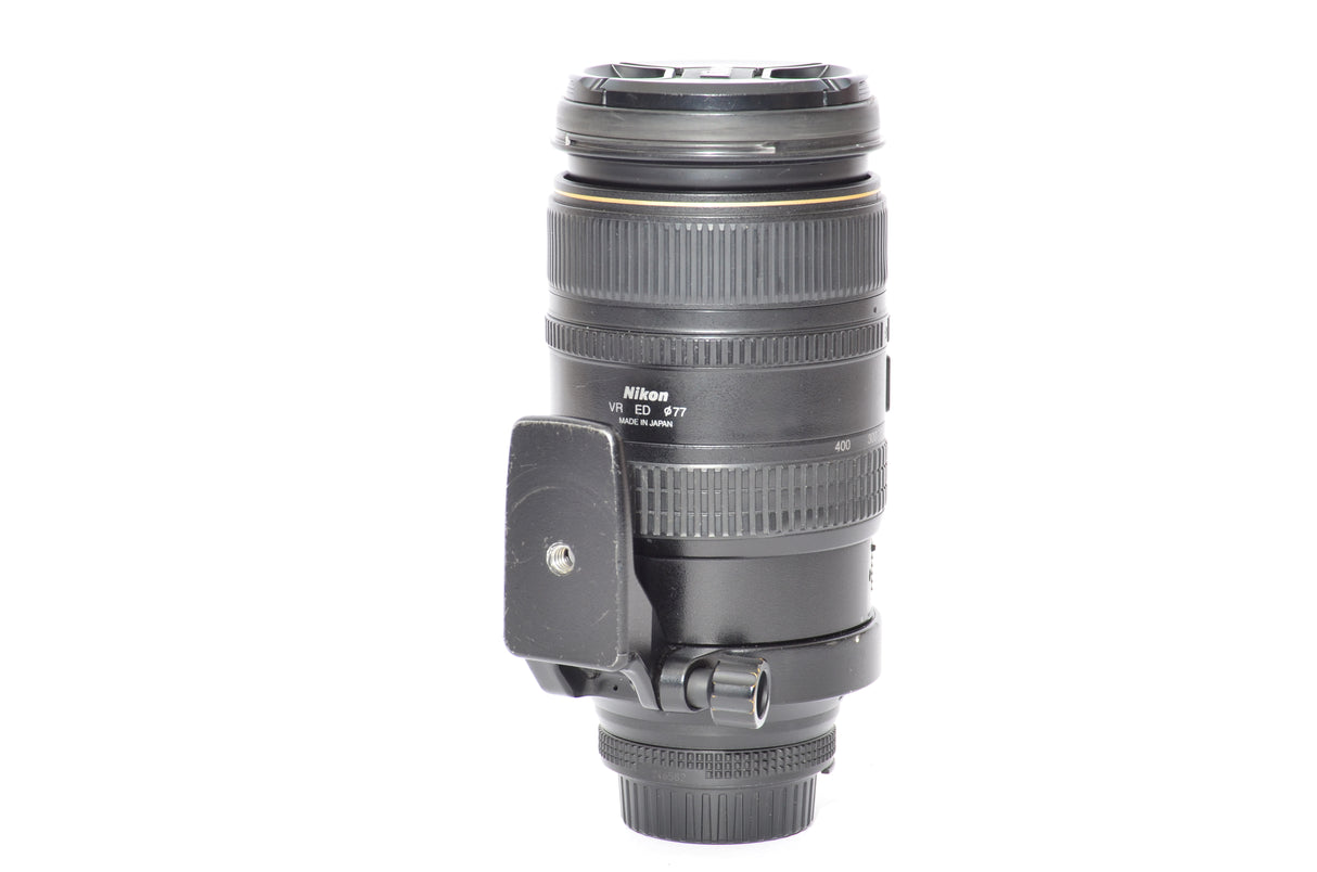 Used Nikkor 80-400mm f/4.5-5.6 D ED VR Lens