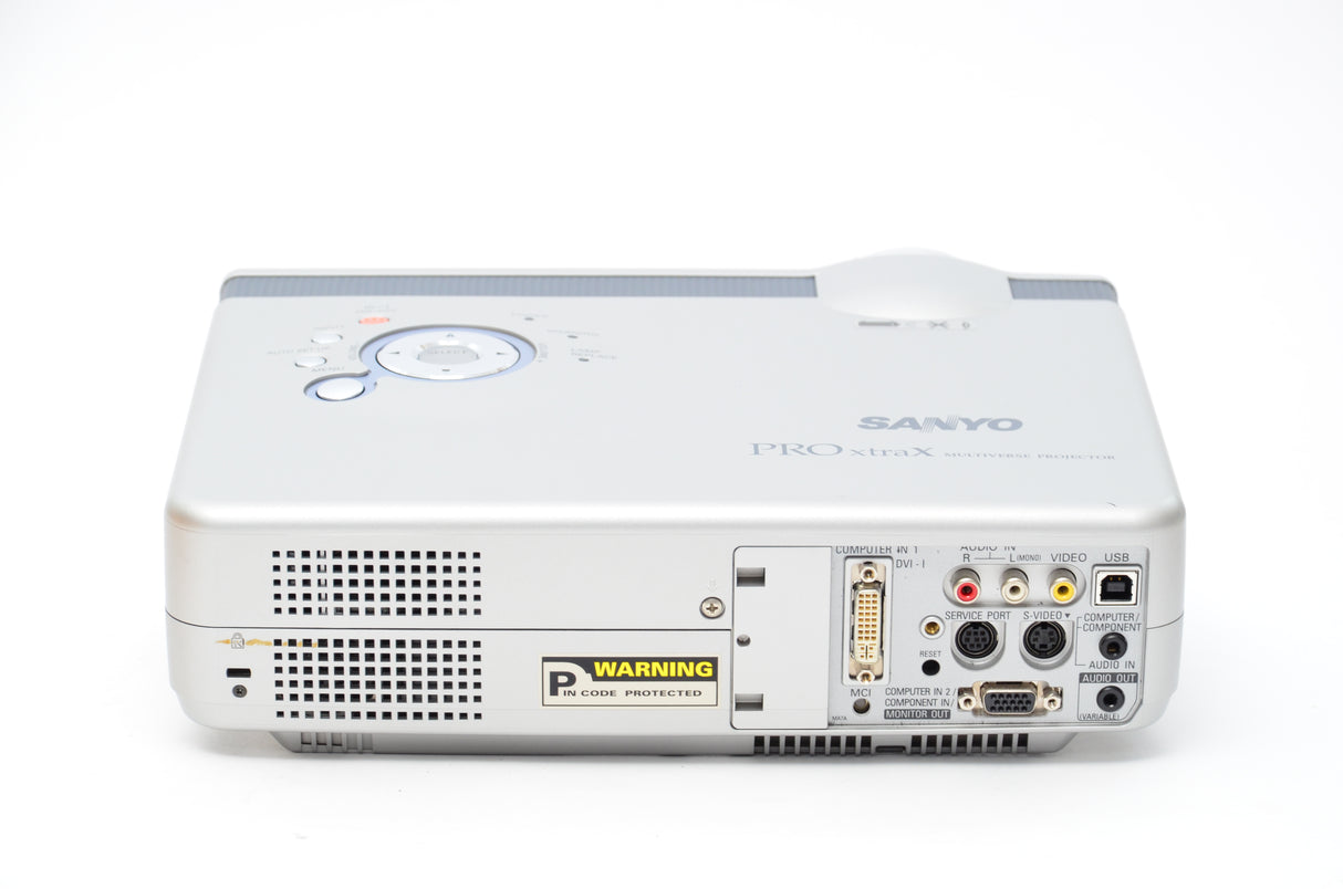 Used Sanyo ProxtraX Multiverse LCD Projector with Hard Case