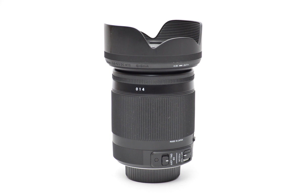 Used Sigma 18-300mm f/3.5-6.3 DC Lens