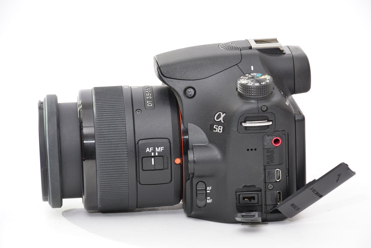 Used Sony A58 Body with 18-55mm SAM II Lens