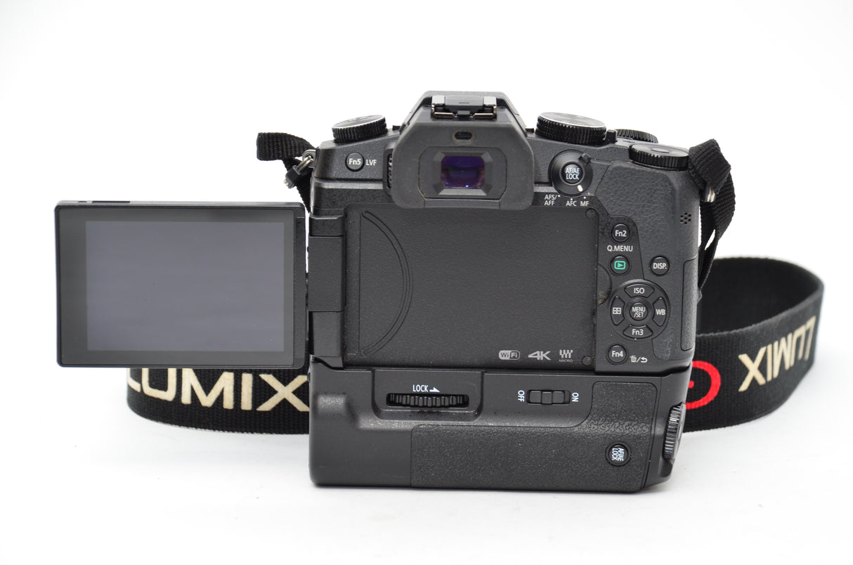 Used Panasonic Lumix G80 Mirrorless Camera Body + Grip
