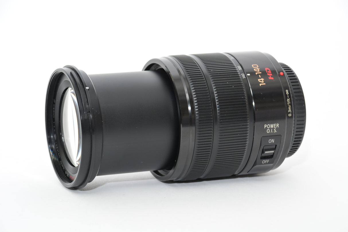 Used Lumix G Vario 14-140mm f/3.5-5.6 Power OIS Aspherical Lens - FUNGUS