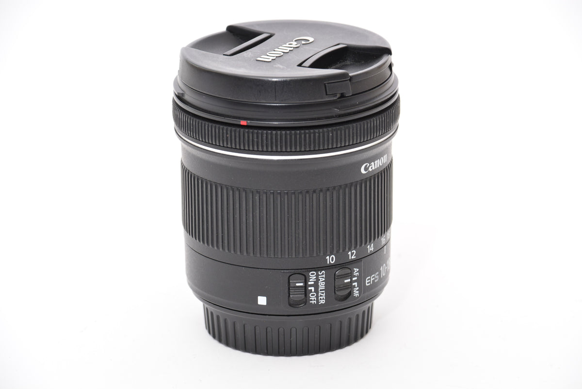 Used Canon EFS 10-18mm f/4.5-5.6 IS STM Lens