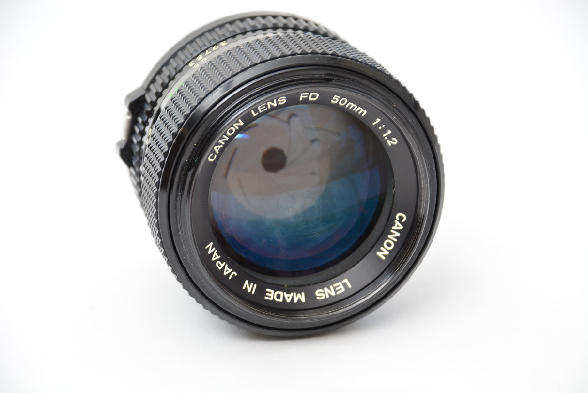 Used Canon 50mm f/1.2 FD Mount Lens
