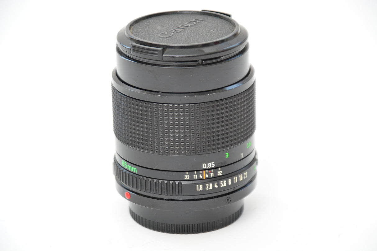 Used Canon 85mm f/1.8 FD Mount Lens