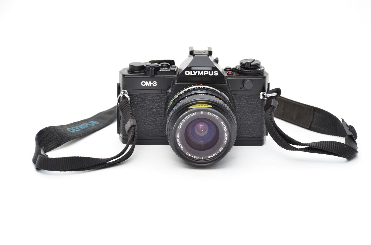 Used Olympus OM-3 Camera with 35-70mm Lens