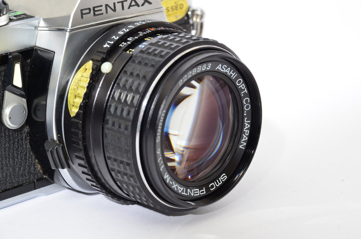 Used Asahi Pentax ME with Asahi 50mm f/1.4