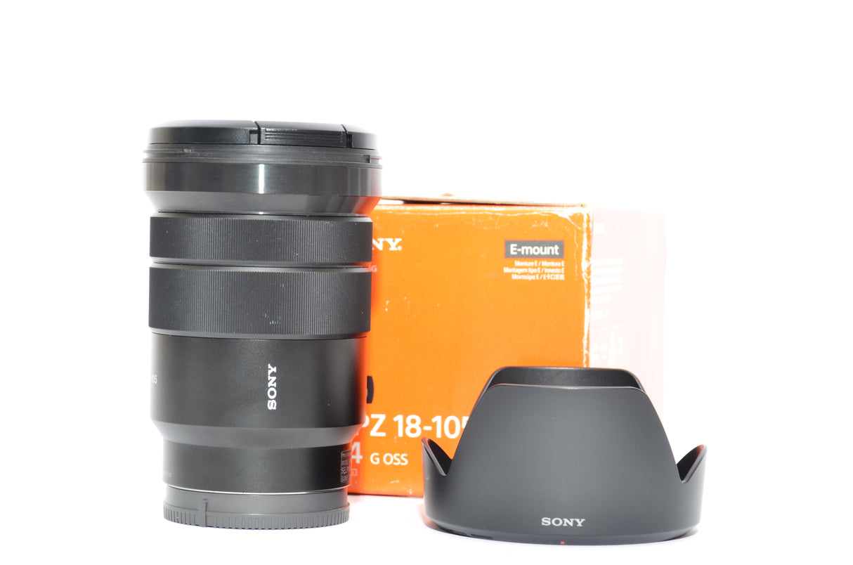 Used Sony E PZ 18-105mm f/4 G OSS Lens