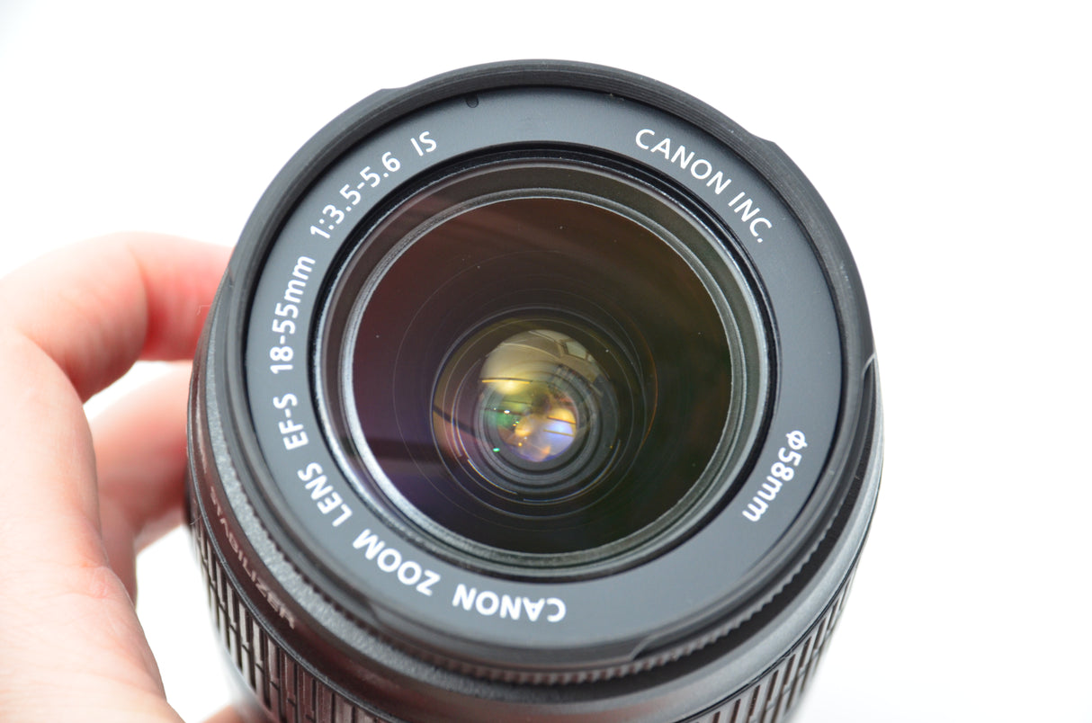 Used Canon EF-S 18-55mm f/3.5-5.6 IS Zoom Lens