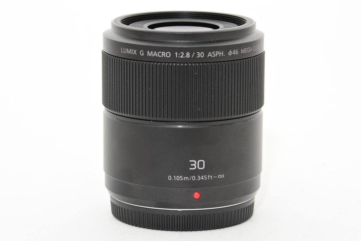 Used Panasonic Lumix G Macro 30mm f/2.8 Aspherical Lens