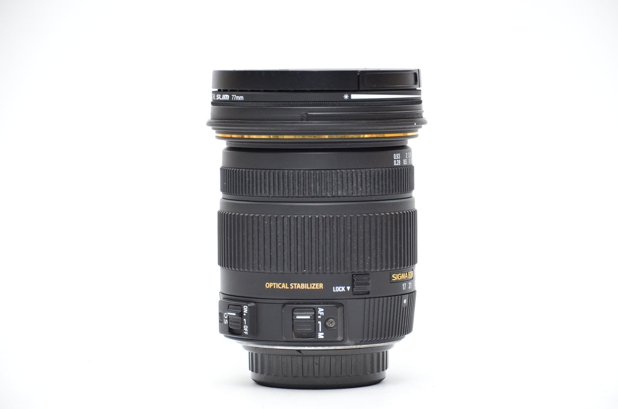 Used Sigma 17-50mm f/2.8 EX DC OS HSM - Nikon Fit