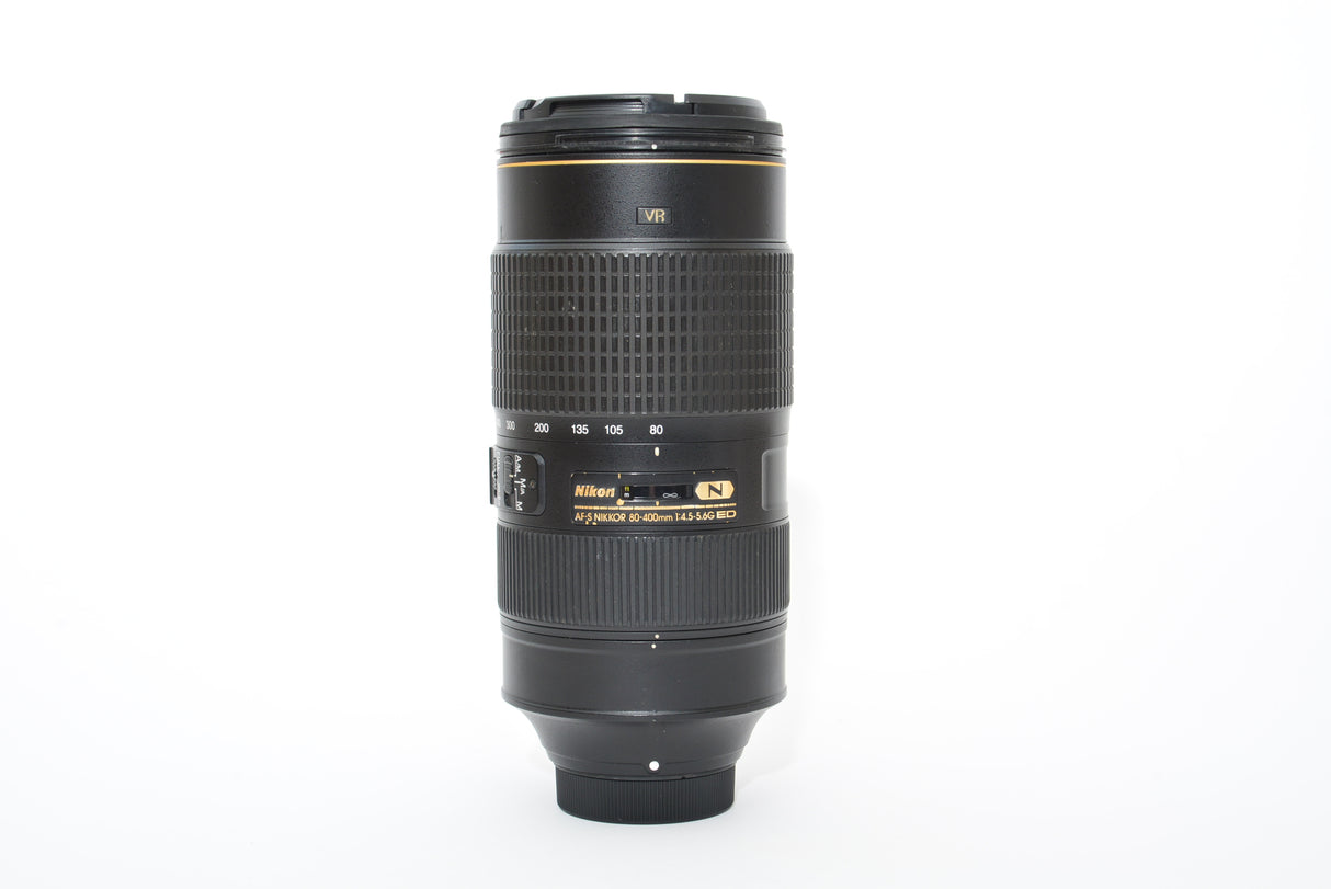 Used Nikon Nikkor AF-S 80-400mm f/4.5-5.6 G ED VR Lens