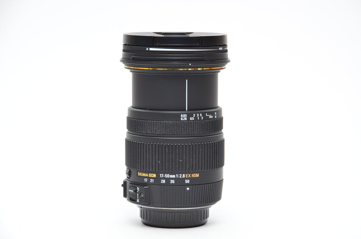 Used Sigma 17-50mm f/2.8 EX DC OS HSM - Nikon Fit