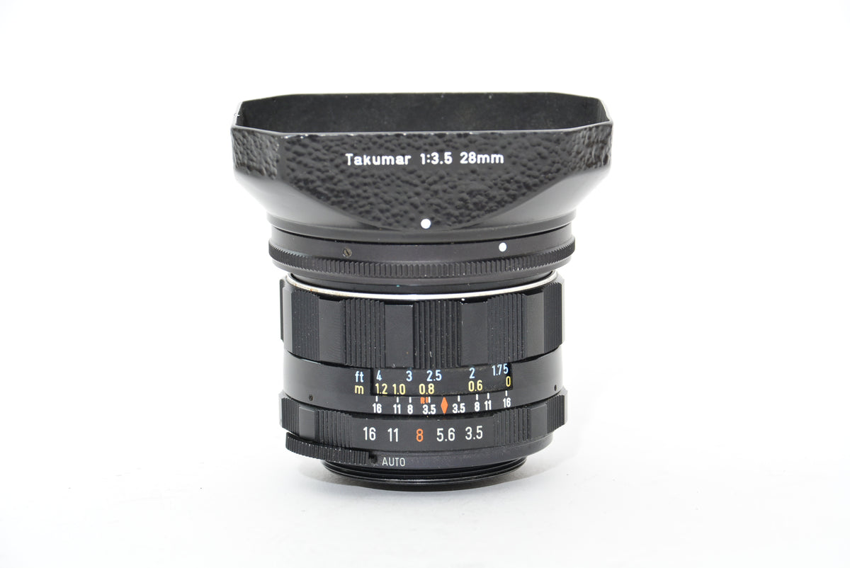 Used Pentax Super-Takumar 28mm f/3.5 M42 Lens