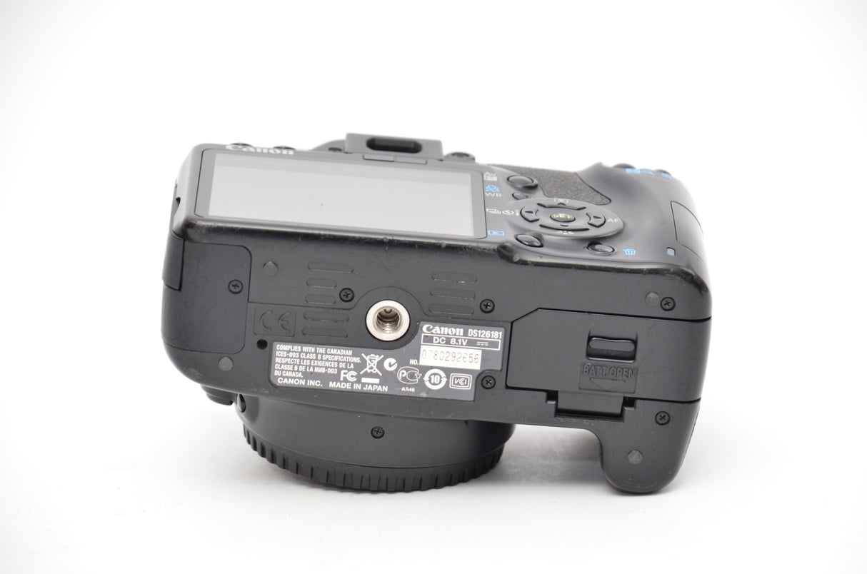 Used Canon EOS 450D DSLR Camera Body Only