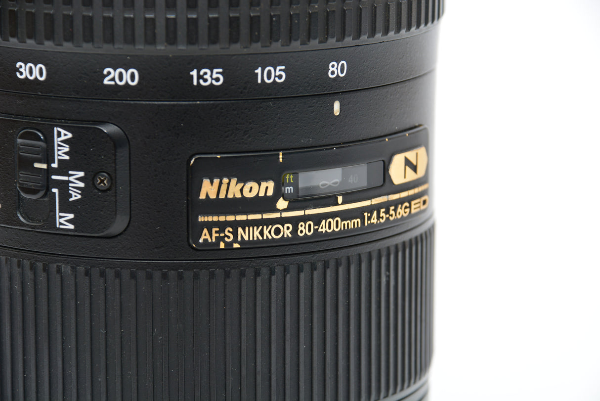 Used Nikon Nikkor AF-S 80-400mm f/4.5-5.6 G ED VR Lens