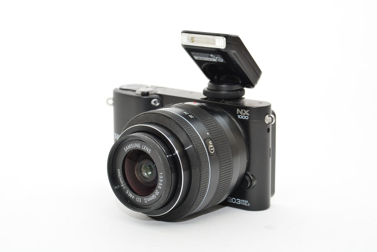 Used Samsung NX1000 Mirrorless Camera with 20-50mm Lens