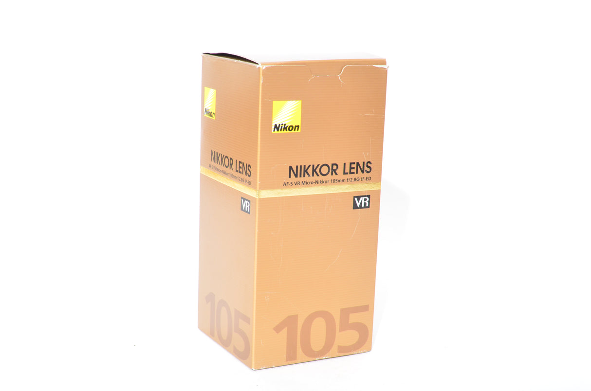 Used Nikon AF-S Micro Nikkor 105mm f/2.8 IF-ED VR