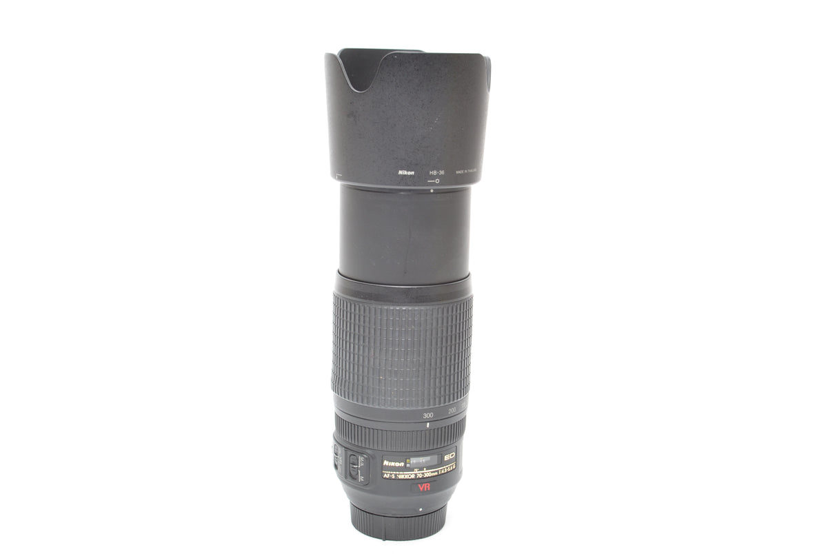 Used Nikon AF-S NIKKOR 70-300mm f/4.5-5.6 G ED lens