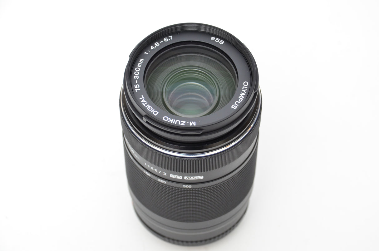 Used Olympus M. ZUIKO Digital 75-300mm f/4.8-6.7 II ED MSC Lens