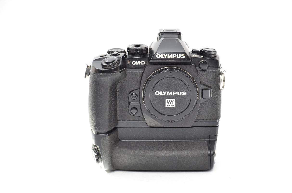 Used Olympus OM-D E-M 1 Camera Body Only + Grip
