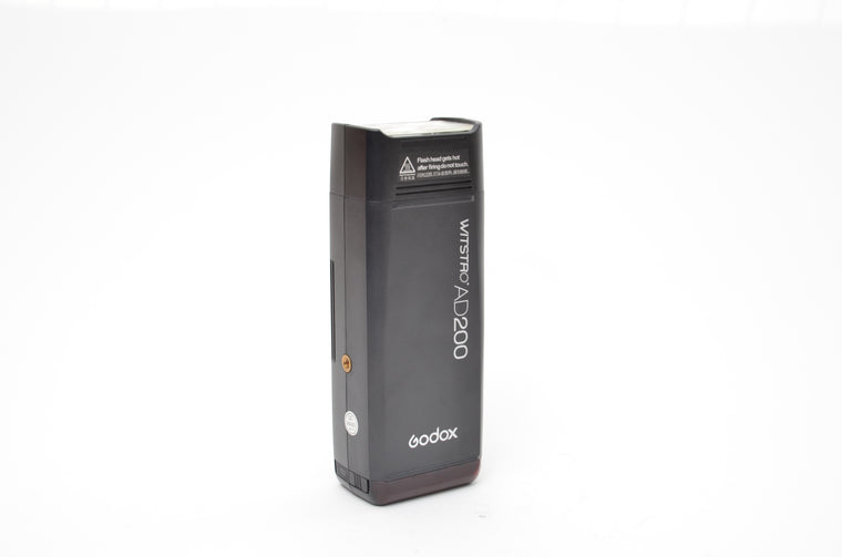 Used Godox AD200 Pocket Flash With Case