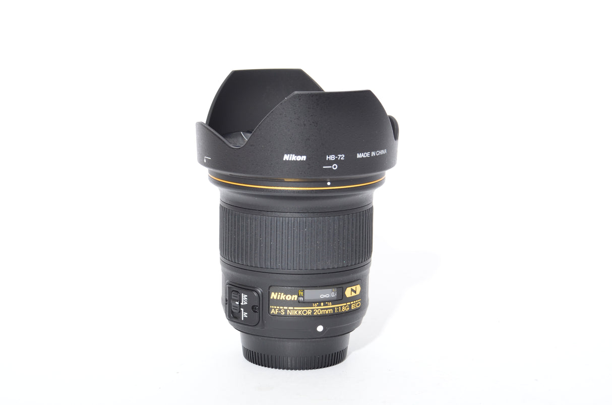 Used Nikon AF-S 20m f/1.8G ED