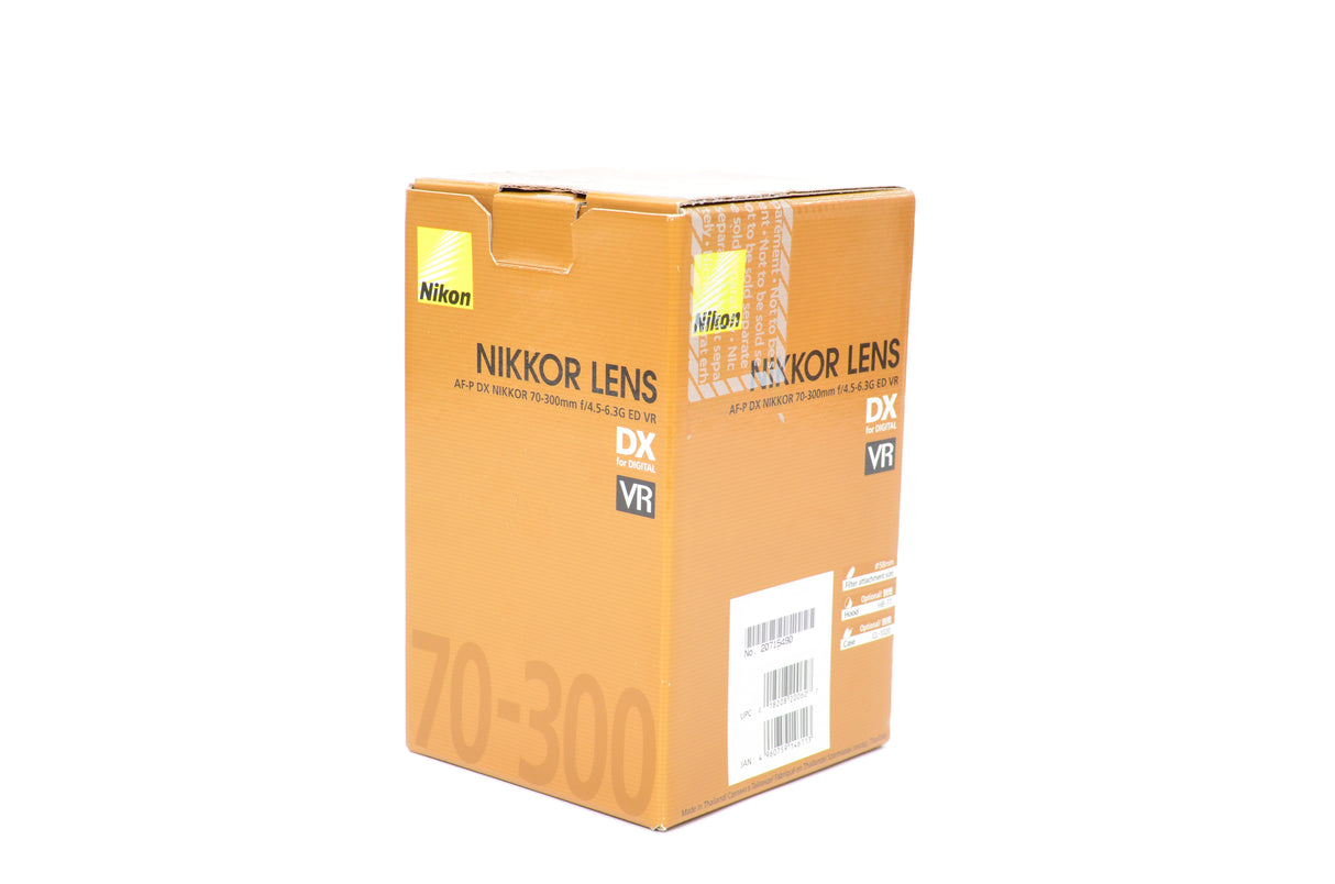 Used Nikon AF-P DX Nikkor 70-300mm f/4.5-6.5G ED VR