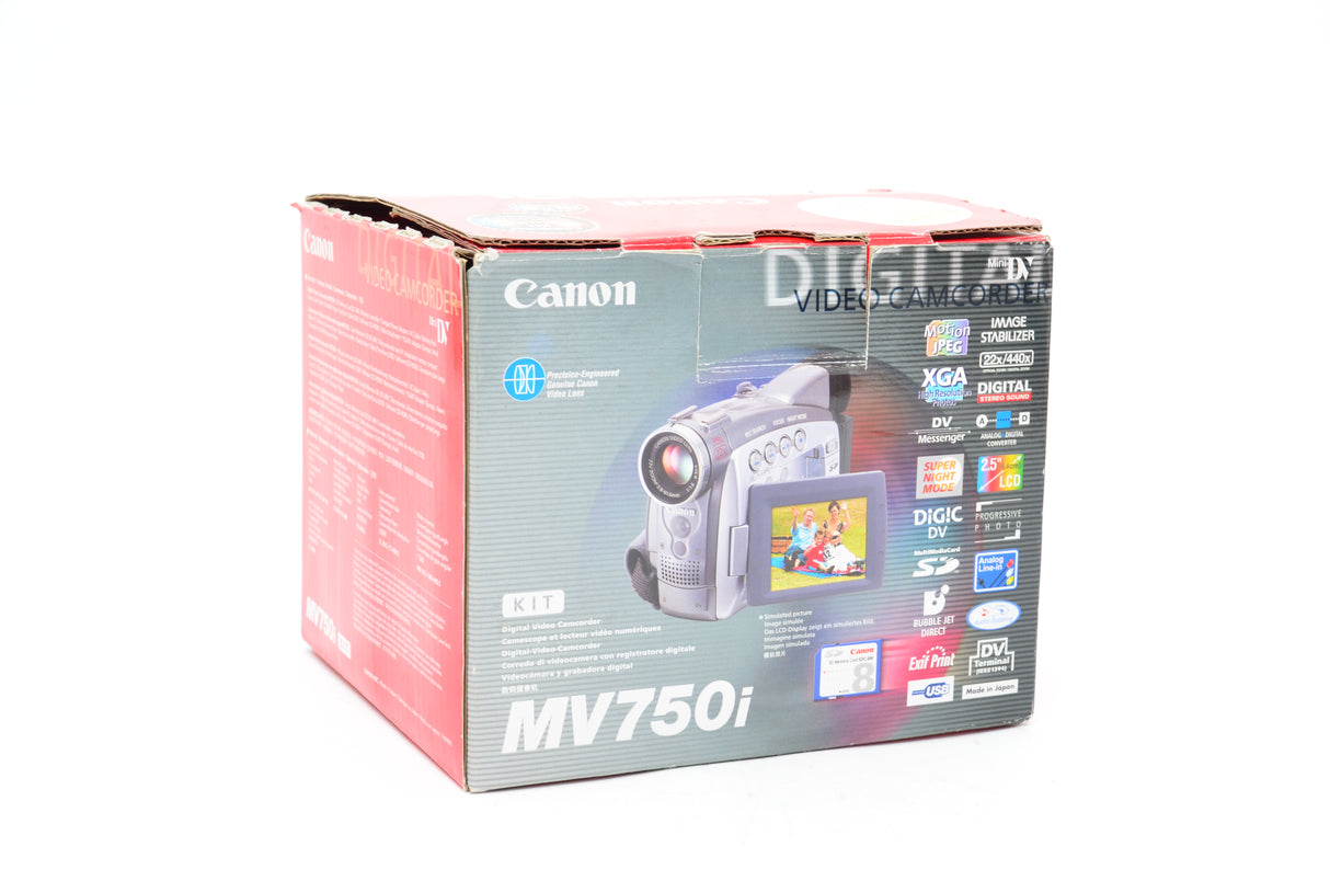 Used Canon MV750i Digital Camcorder