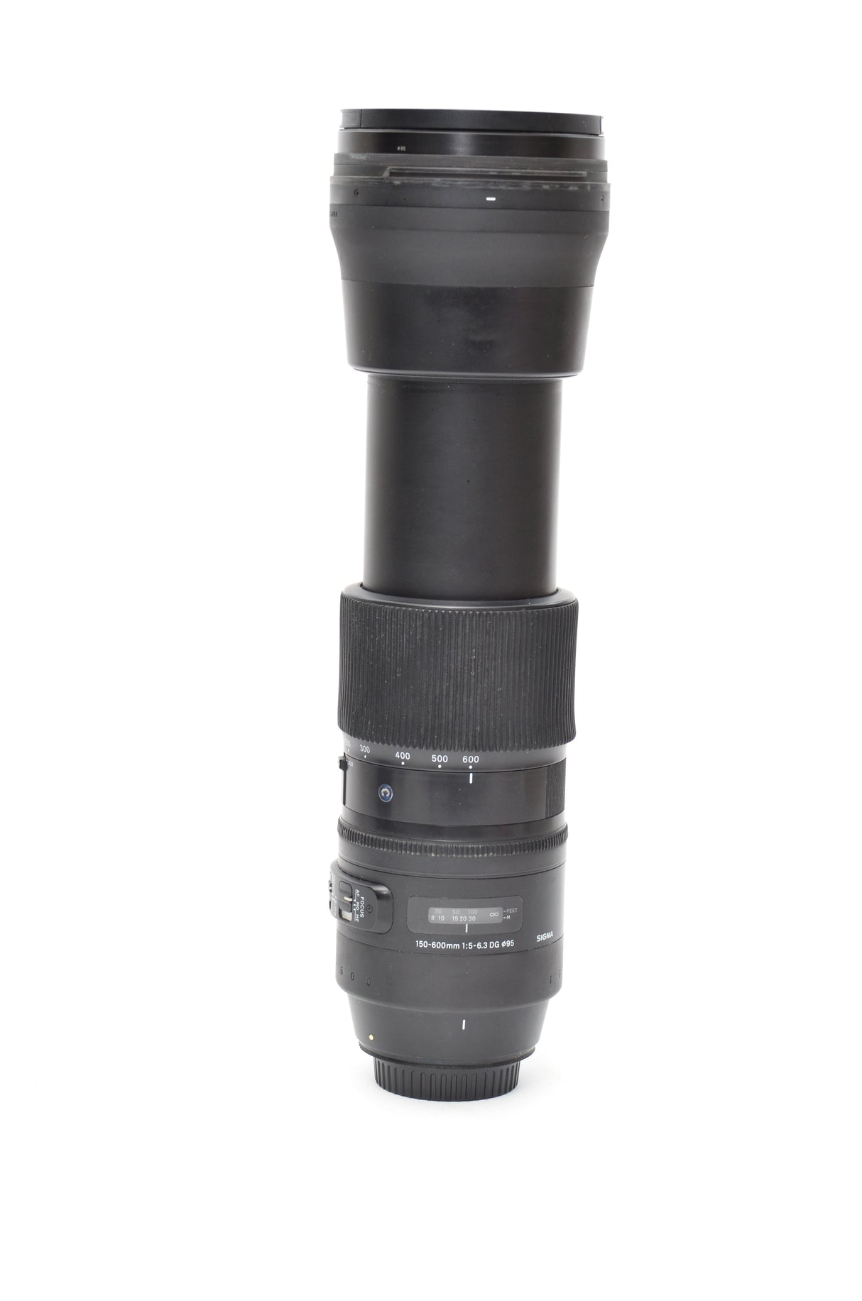 Used Sigma Contemporary 150-600mm f/5-6.3 DG OS HSM Lens For Canon + 12 Month Warranty