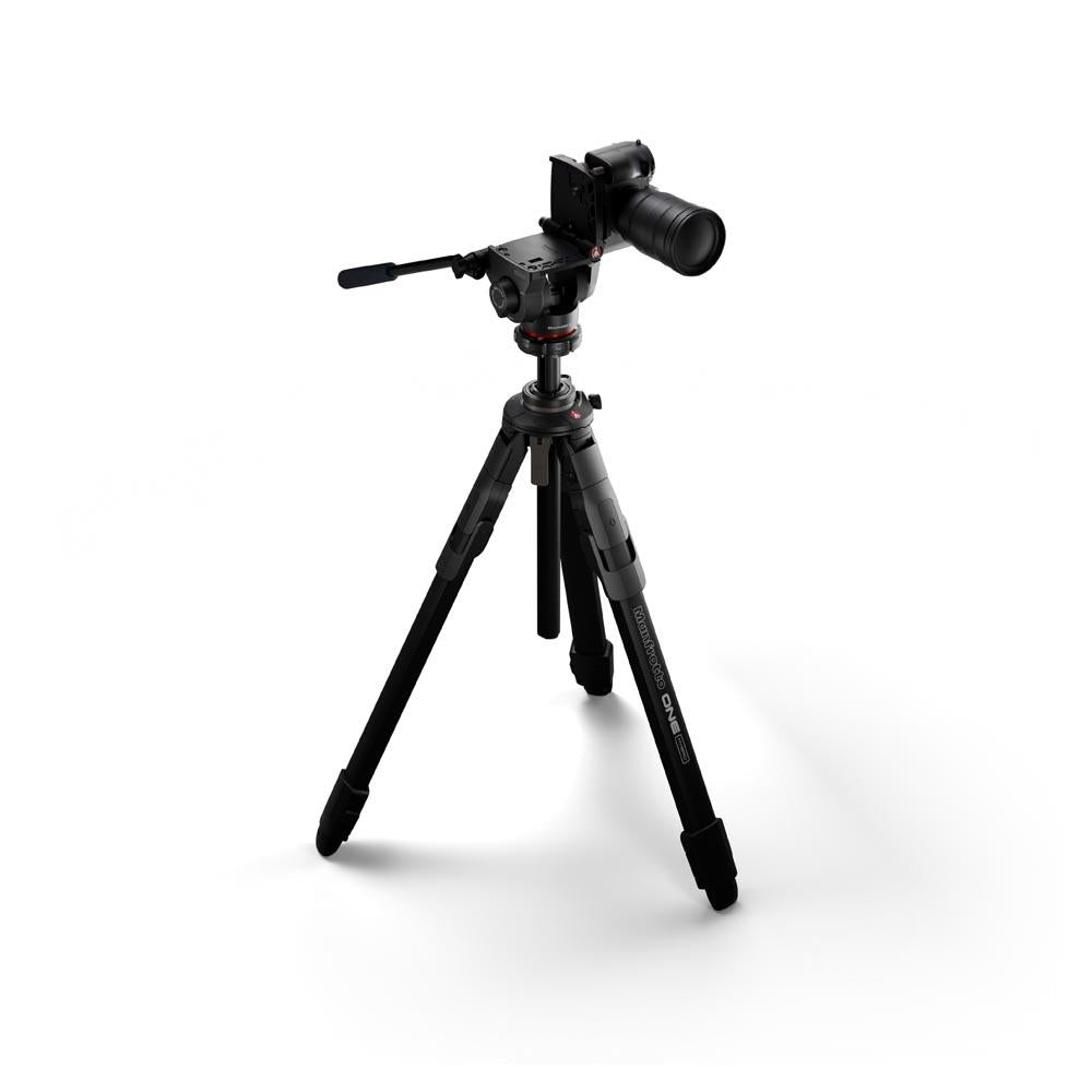 Manfrotto ONE Video Aluminium Tripod with 500X Fluid Video Head