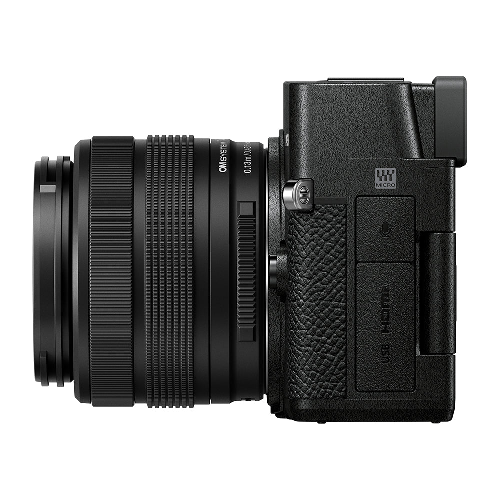 OM SYSTEM PEN with M.Zuiko Digital 14-42mm f3.5-5.6 III Lens - Black