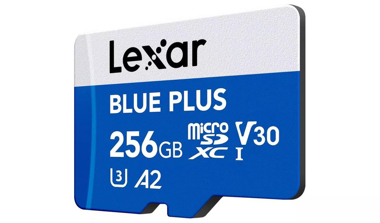 Lexar microSDXC Blue Plus UHS-1 256GB V30 R170MB/s