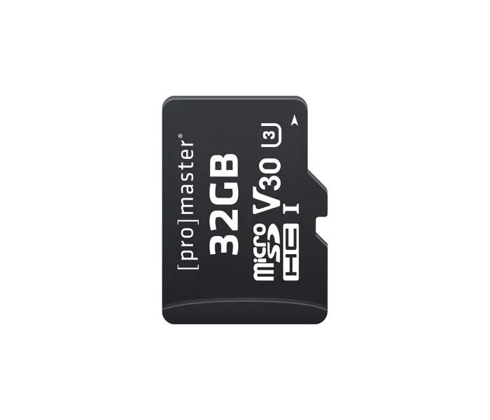 ProMaster Advanced V30 32GB MicroSD Memory Card