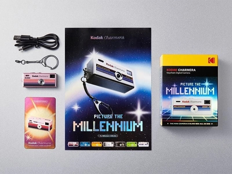 Kodak Charmera Millennium Digital Camera Keychain