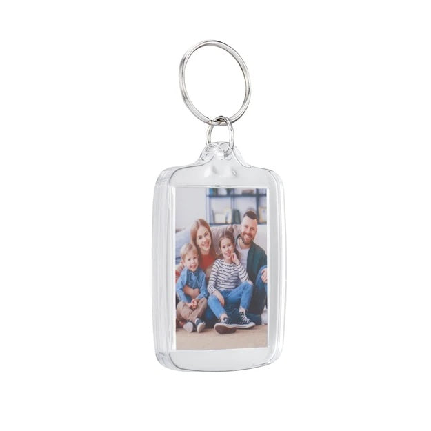 Kenro Acrylic Passport Size Photo Keyring